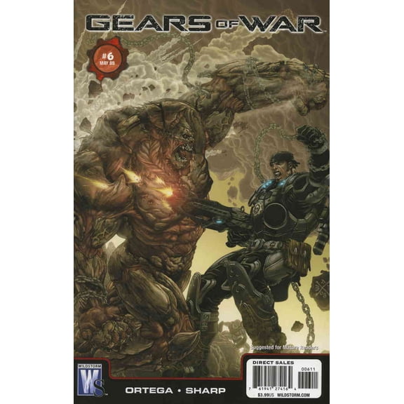 Gears of War #6 VF ; WildStorm Comic Book