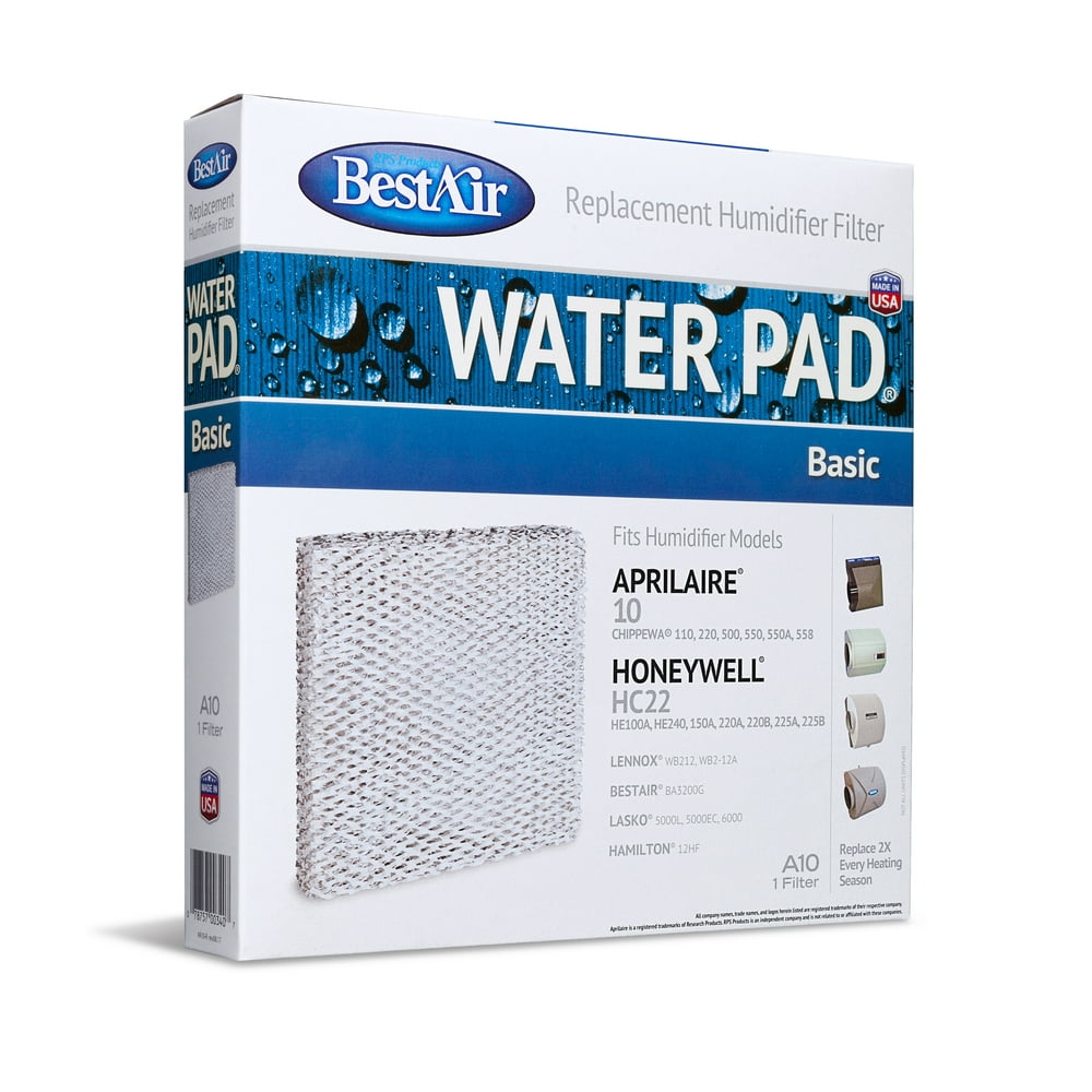 BestAir A10 Humidifier Replacement Metal Water Pad For Aprilaire models