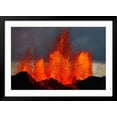 thumbnail image 2 of Art.com Lava Fountains at the Holuhraun Fissure Eruption Near Bardarbunga Volcano, Iceland Photographic Print, Black Frame Wall Art, 44" x 32", 2 of 5