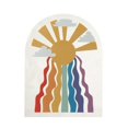 thumbnail image 1 of Etiqueta engomada de la ventana del arco iris Etiqueta de la puerta del mural de vidrio Se aferra a la ventana para la decoración del dormitorio del 12cmx11cm Fernando Se aferra a la ventana, 1 of 8
