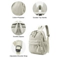 thumbnail image 3 of TSV Small Backpack for Women, Corduroy School Bookbag, Lightweight Casual Daypack, 3 of 7