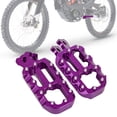 thumbnail image 1 of IUVWISN Pedales CNC de aluminio para moto eléctrica de cross, morado, 1 of 7