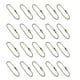 thumbnail image 3 of 20 Piezas Cadena De Ajustable De Conector Perla Larga Para Llavero Etiqueta - Plata Yinane Cadena de la bola, 3 of 7