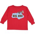 thumbnail image 3 of Inktastic Big Bro Boys Airplane Brother Announcement Boys Long Sleeve Toddler T-Shirt, 3 of 5