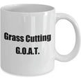 thumbnail image 2 of Grass Cutting G.O.A.T. Greatest of All Time Coffee Mug, 2 of 2