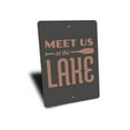 thumbnail image 3 of Lake Oar Novelty Sign, Metal Wall Decor - 10x14 inches, 3 of 4