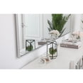 thumbnail image 5 of Metal frame rectangle mirror 36 inch in Sliver, 5 of 13