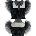 thumbnail image 4 of Girls Stunning Halloween Party TV Serise Character Dress Up Outfit, Ruffle Mesh Hem Layered Tutu Dress, 4 of 5