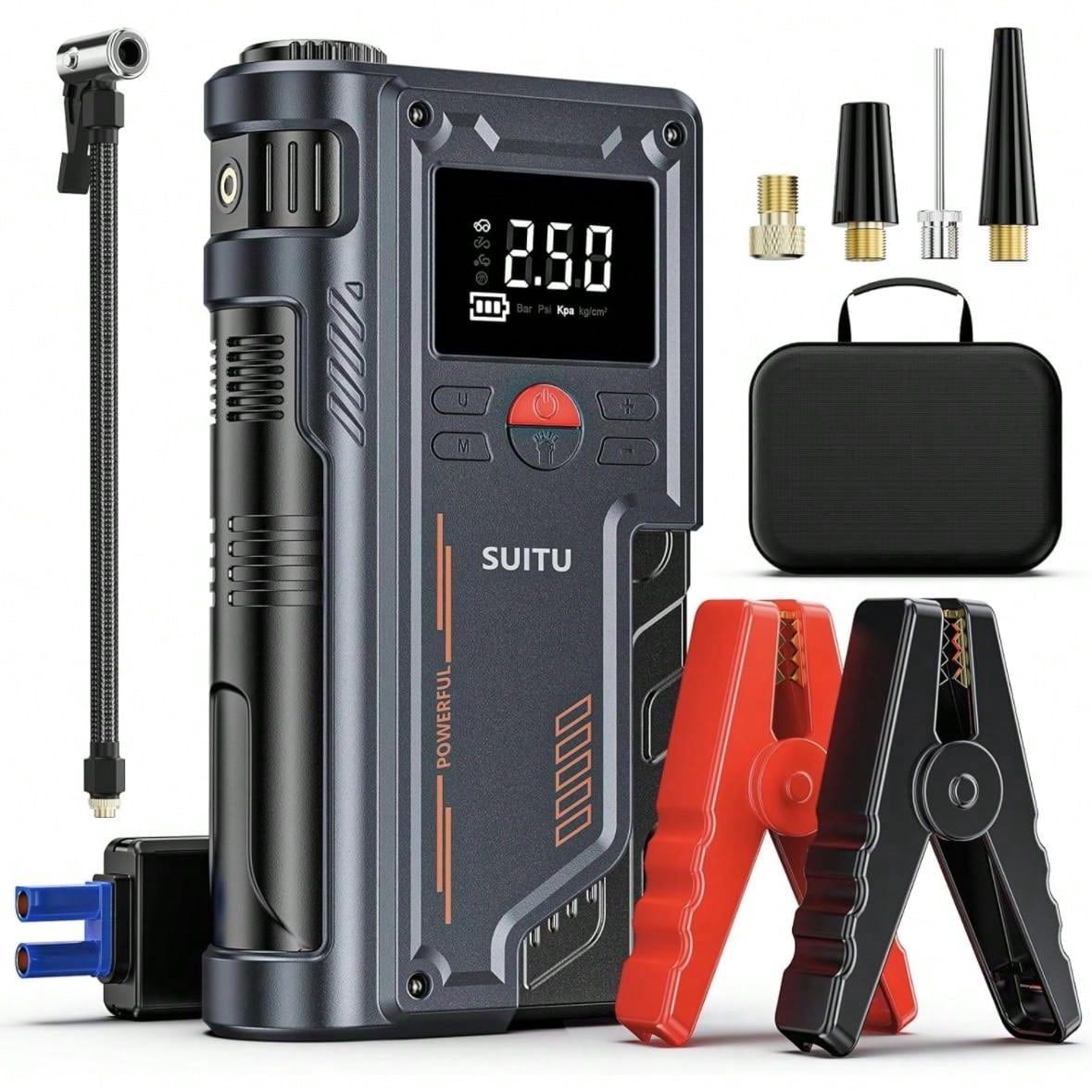 70mai PS06 Jump Starter MAX, 1000A Peak Current, 18000 mAh Battery