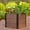 49*49*45cm No Bottom, variant on QinaQin Elevated Wood Grain Garden Planter – Durable Composite Material, Deep Root Design, Saves Outdoor Space, Easy To Assemble – Suitable for Growing Vegetables, Herbs, and Flowers