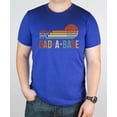 thumbnail image 4 of Dad A Base T-Shirt for Men Funny Dad Humor Shirt for Fathers Day Vintage Royal Shirt Adult Small, 4 of 5