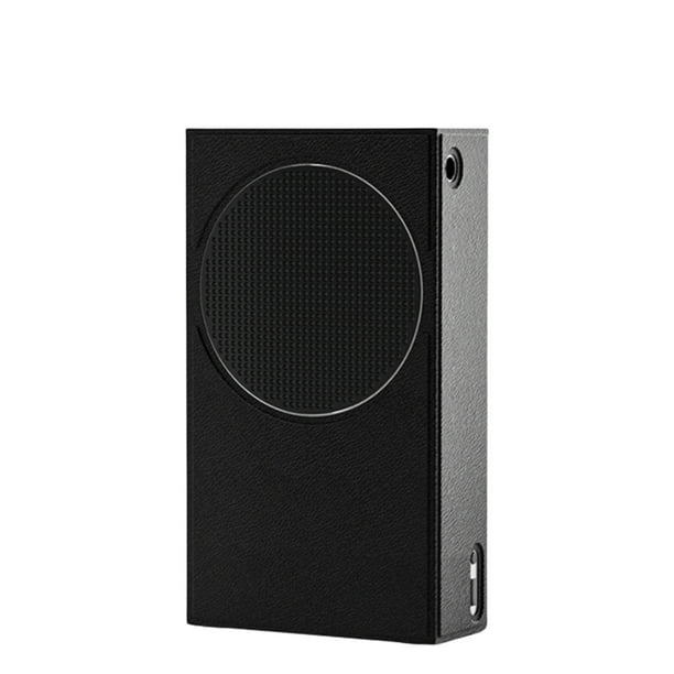 Funda protectora de PU a prueba de polvo para consola XBOX Series S (negra)