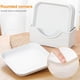 thumbnail image 3 of Plato Cuadrado De Hueso Tostado Plato De Aperitivos Plato De Tuerca Plato De Cocina Bandeja De Pastel Para El Hogar Restaurante De Cocina 9 Unids/Set Noticed HA017386-00, 3 of 7