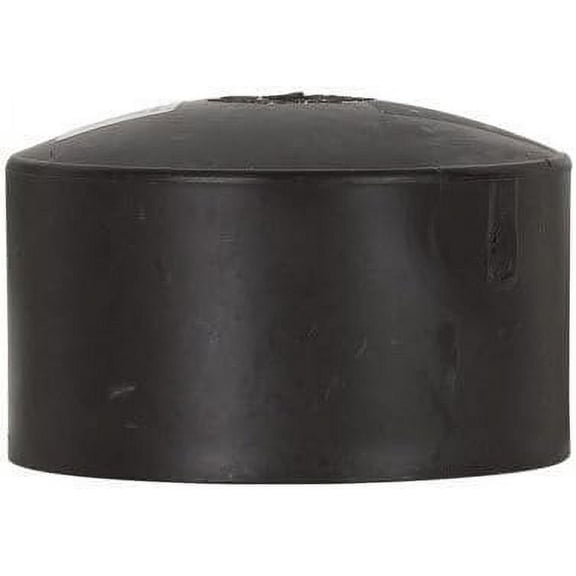 Pipe Cap Abs/Dwv 3 " Black