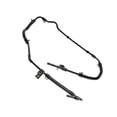 thumbnail image 3 of KarParts360 For Hyundai Elantra 2000-2006 Power Steering Return Hose | Rubber; Metal Outer | Black Color | Straight End 1 Type | Threaded End 2 Type | Rubber; Metal Lining | For 575602D001, 3 of 4