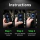 thumbnail image 5 of Compresor de Aire Portátil para Llantas con Medidor Digital Luz LED y Apagado Automático Ideal para Auto Moto Bicicleta y Pelotas, 5 of 7