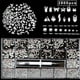 thumbnail image 2 of Nail Art Rhinestones Kit Multi Shapes Glass Crystal AB Nail Stones Nail Jewels Flatback Nail Gems Strass for w/ Wax 8, 2 of 5