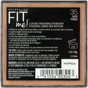 Maybelline Fit Me Loose Finishing Powder, Deep, 0.7 oz