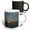 Multicolor, variant on 3drose, Image of Sunrise Over Ocean, 11oz Two-tone Green Mug