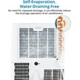 thumbnail image 5 of 14,000BTU Portable Air Conditioner - 3-in-1 Cooler, Dehumidifier, Fan, 850 Sq. Ft. Coverage, Quiet 51dB, Compact & Easy to Move, Ideal for Bedroom, Camping, Office, 5 of 7