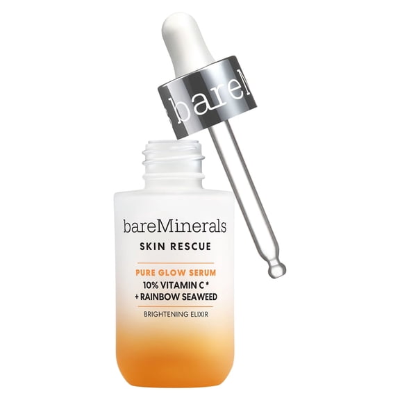 bare Minerals Skin Rescue Potent Pure Glow Serum, Face Serum, 1 oz