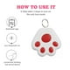 thumbnail image 4 of Localizador GPS portátil para perros y gatos, dispositivo de seguimiento oculto para niños, con Bluetooth 5.0, localizador de llaves móvil y balizas personales., 4 of 8