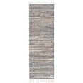 thumbnail image 1 of Unique Loom 3155866 2 ft. 2 in. x 6 ft. Chindi Jute Runner Rug, Gray, 1 of 1