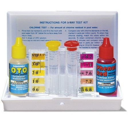 Poolmaster Poolmaster Dual Test Kit with Case