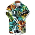 thumbnail image 3 of ZVNAΖH Mens Shirts,Hawaiian Shirts for Men Summer Tropical Shirts Casual Short Sleeve Button Down Shirts, 3 of 3