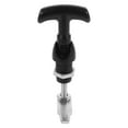 thumbnail image 1 of BRIGHTFUFU Camper Door Latch T-shaped Handle Zinc Alloy Black 1Set RV Use, 1 of 8