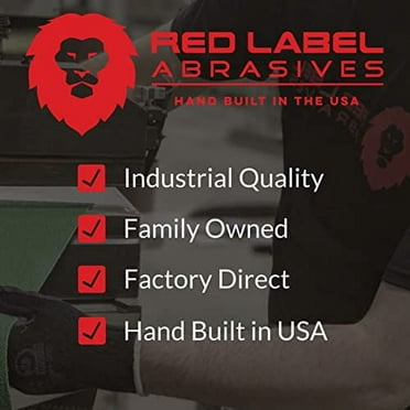 20 Inch 40 Grit Adhesive Back Metal Grinding Zirconia Sanding Disc – Red Label Abrasives