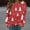 Red, variant on Tetras Women 2024 Fall Top,Women's Winter Printed Loose T-Shirt,Long Sleeves Blouse,Round Neck Casual Tops
