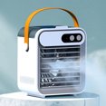 thumbnail image 1 of Admirador USB Desk Cooler Aire acondicionado Ventilador 5V 2400mAh Humidificador Ventilador eléctrico (Blanco) Wdftyju Libre de BPA, 1 of 3
