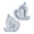 thumbnail image 2 of 2 moldes de silicona con forma de corazón para velas: molde de yeso para aromaterapia, jabón de silicona en forma de corazón 3D, para manualidades de resina, decoración del hogar para San Valentín., 2 of 7