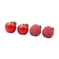thumbnail image 4 of 4 adornos para el salpicadero del coche con forma de fruta: figuras de frutas, esculturas, adornos para la consola central, escritorio, dormitorio, 4 of 9