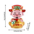 thumbnail image 2 of Ornaments Handicraft Money Tree Birthday Baking Festive Car Decoration Home Decor Chinese New Year Lucky Fortune, 2 of 13