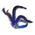 thumbnail image 5 of Unique Bargains 1 Pc Headband Feather Sequins Hairband for Women Blue, 5 of 5