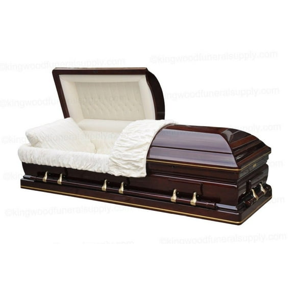 Casket Emporium, Funeral Casket, Senator Trim Wood Casket