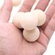 thumbnail image 3 of Bolas redondas de madera Uxcell 1-1/4", 1-3/8", 1-5/8" Bolas de madera sin terminar, esferas de madera natural para manualidades y proyectos de bricolaje, 3 of 6