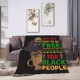 thumbnail image 6 of DouZhe Ultra-Soft Micro Fleece Lightweight Flannel Bed Blanket, Freedom Day Elements Print Cozy Warm Throw Blankets, 80"x60", 6 of 7