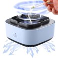 thumbnail image 6 of FHBVT Multifunctional Ashtray Purifier for Cigarettes, Negative Ion Smoke Purifier, Indoor Office Home Ashtray with Aroma Diffuser 360° Ventilation Auto Shutdown 5V Powered by 2 AA Batteries, 6 of 9