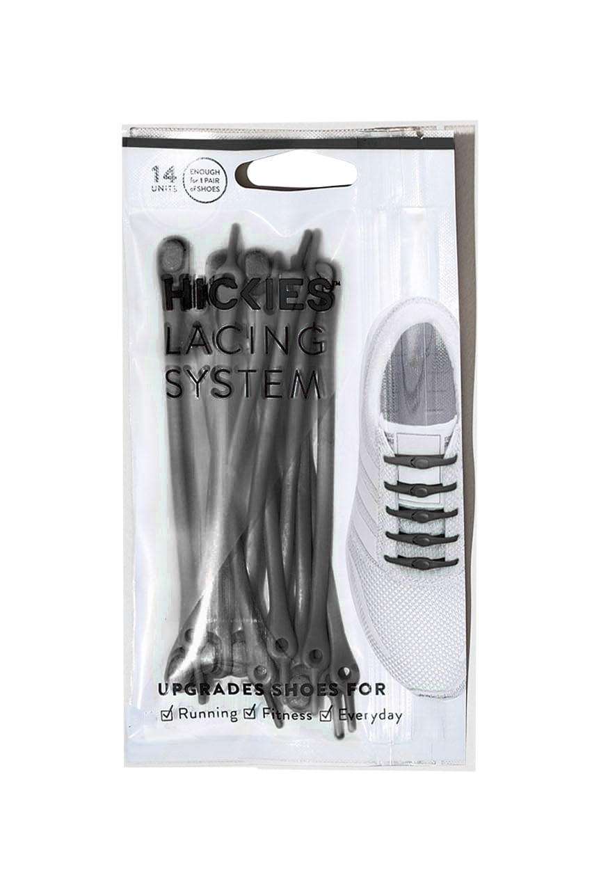 Tie-Free Elastic Shoe Laces (Black 