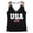Black 003, variant on 250 Anniversary USA Shirt Women V Neck Sleeveless Tank Top Patriotic Vest 250th Anniversary USA Flag Eagle Casual Summer Tee 1776-2026 Gift(Dark Blue,L)