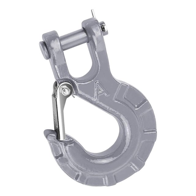 Repuestos de de cabrestante, remolque de acero de aleación resistente, accesorios, con pestillo de seguridad, duradero de alto rendimiento, Gris Yotijar Gancho de cabrestante
