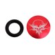 thumbnail image 2 of Juego de bielas y bielas de bicicleta de aleación que fija la cubierta a prueba de polvo 5 colores rojo Sunnimix Tapa de manivela de bicicleta, 2 of 8