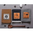 thumbnail image 3 of DII, 3 Pack, Halloween Haunting Dish Towels, Stripes, 3 of 11