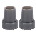 thumbnail image 1 of Pack Crutch Protector Pads, Wear-Resistant, Round, 360 Degree Rotatable, Thick Rubber, Gray, 1 of 1