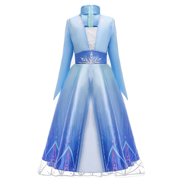 Vestidos de Elsa para niñas, ropa de Cosplay para niños, Vestido de princesa Anna, Vestido de reina de la nieve, Disfraces para niños, fiesta de cumpleaños, Rapunzel Fivean unisex