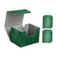 thumbnail image 3 of Caja para baraja de cartas coleccionables, con separadores de cartas, álbum para guardar cartas coleccionables Verde, 3 of 9