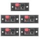 thumbnail image 4 of Conector de terminales de altavoz de Audio con carga de resorte de 5 uds y 2 posiciones Universal  Accesorios Electrónicos, 4 of 4